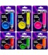 Pipe per Tabacco con Grinder Atomic in Plastica Disponibile in 6 colori CONF.24PZ