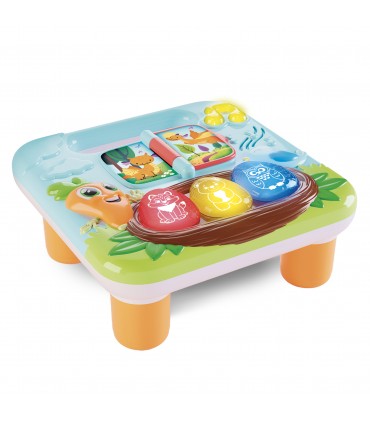 CAROTINA BABY MINI TAVOLINO EDUCATIVO PARLANTE CON FILASTROCCHE PAROLINE MELODIE IL BOSCO LISCIANI GIOCHI
