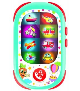 CAROTINA BABY smartphone led Con 5 funzioni Didattiche LISCIANIGIOCHI