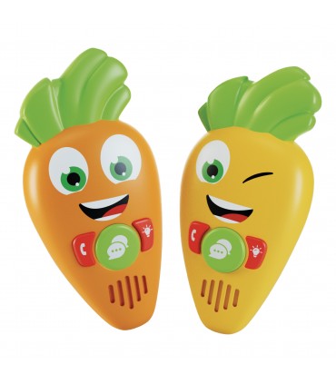 CAROTINA WALKIE TALKIE RADIOLINE TASCABILI PER COMUNICARE FINO A 120 MT LISCIANI GIOCHI