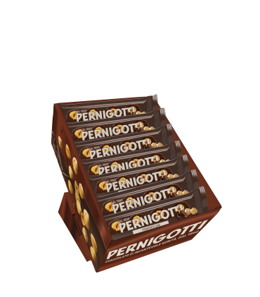 BARRETTA PERNIGOTTI FONDENTE E NOCCIOLE 30G. CONF. 21 PZ. IN PRENOTAZIONE C/O DA META' SETTEMBRE