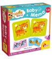 CAROTINA BABY MEMO ANIMALI 24 TESSERE GIOCA AL MEMO CON GLI ANIMALI E SVILUPPA IL PENSIERO LOGICO  LISCIANI GIOCHI