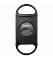 Tagliasigari Atomic in Plastica NERO Due Lame a Ghigliottina