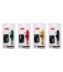Pipe in vetro per Tabacco Atomic con retine di ricambio blisterate singolarmente colori assortiti CONF.24PZ