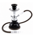Narghilè Champ Al Malik hookah in Acrilico colorato 1 Tubo flessibile nero H.25cm colore nero