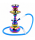 Narghilè Champ Al Malik hookah in Acrilico colorato 1 Tubo flessibile TRASPARENTE H.25cm colore RAINBOW