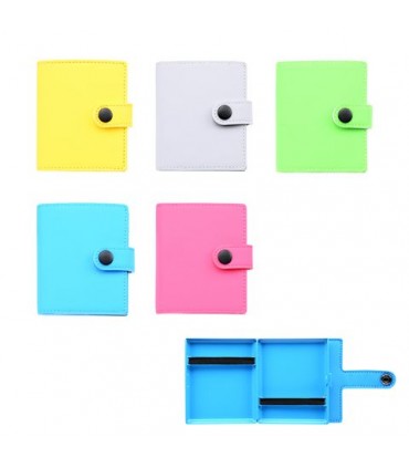 Portasigarette Atomic in METALLO CON CHIUSURA AD ELASTICO E PORTAFOGLIO COLORI ASSORTITI Conf. 5 pz