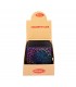 Portasigarette Atomic IN METALLO CON ELASTICO COLORI ASSORTITI  Conf. 6 pz
