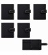 Portasigarette Atomic in METALLO CON CHIUSURA AD ELASTICO E PORTAFOGLIO COLORE NERO Conf. 5 pz