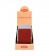 Portasigarette SLIM DA 100MM Atomic RIGIDO CON RIVESTIMENTO IN PELLE MARRONE COLORI ASSORTITI  Conf. 6 pz