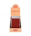 Portasigarette SLIM DA 100MM Atomic RIGIDO CON RIVESTIMENTO IN PELLE MARRONE COLORI ASSORTITI  Conf. 6 pz