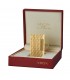 Accendino MYON PARIS IN OTTONE DORATO CON DESIGN A BAMBU  IN UNA ELEGANTE SCATOLA DA REGALO