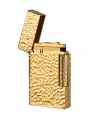 Accendino MYON PARIS BRASS  2 IN OTTONE DORATO CON DESIGN A METEORA DORATA   IN UNA ELEGANTE SCATOLA DA REGALO