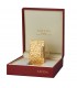 Accendino MYON PARIS BRASS  2 IN OTTONE DORATO CON DESIGN A METEORA DORATA   IN UNA ELEGANTE SCATOLA DA REGALO