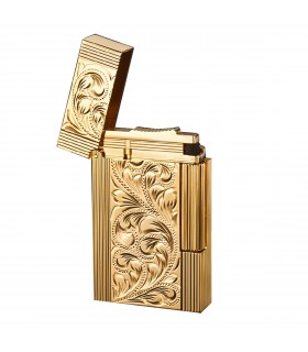 Accendino MYON PARIS BRASS 5 IN OTTONE DORATO VENEZIANO ORO  IN UNA ELEGANTE SCATOLA DA REGALO