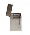 Accendino MYON PARIS BRASS  8 Silver Square ARGENTO SPAZZOLATO IN UNA ELEGANTE SCATOLA DA REGALO