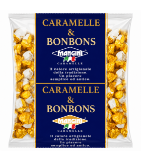 CARAMELLE MANGINI RIPIENE AL MIELE SFUSE BUSTA DA 1 KG
