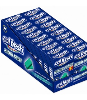 CHEWING GUM COLFRESH ASTUCCIO X-TRA MINT CON XILITOLO SENZA ZUCCHERO CONF. 20PZ