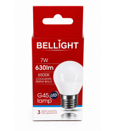 Lampadina a LED Luce FREDDA Bellight Passo grande E27 Potenza 7 Watt