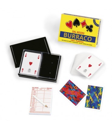 Burraco Dal Negro Deluxe 100% in Plastica