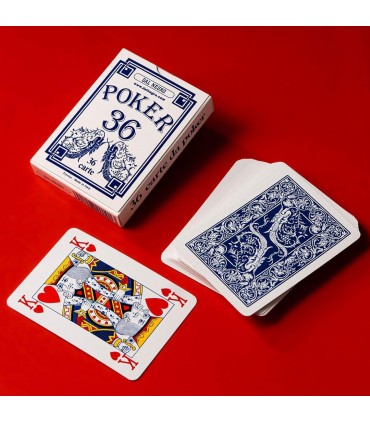 Carte Poker 36 Blu Dal Negro