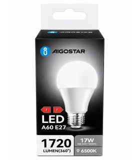 Lampadina a LED aigostar Luce fredda PASSO E27 Potenza 17 Watt 6500K