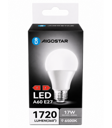 Lampadina a LED aigostar Luce fredda PASSO E27 Potenza 17 Watt 6500K