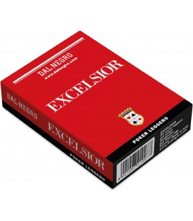 Carte Poker  Excelsior Dal Negro  ( contenuto 54 carte )