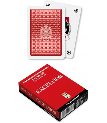 Carte Poker  Excelsior Dal Negro  ( contenuto 54 carte )