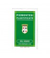 Carte Regionali Piemontesi pro Dal Negro in Plastica mazzo da 36 carte astuccio verde