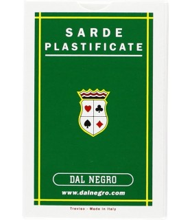 Carte Dal Negro Regionali  Sarde in Plastica