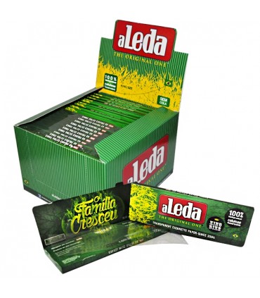 Cartina Aleda Green KS lunga conf. da 20 Libretti da 40 cartine