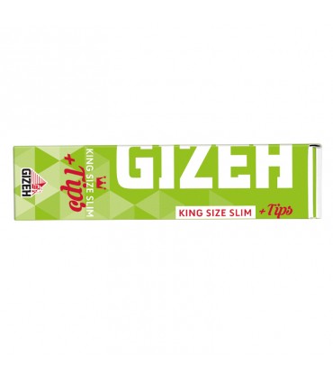Cartina Gizeh KS Slim SUPER FINE + Filtri in Carta con chiusura Magnetica conf. 26 blocchetti
