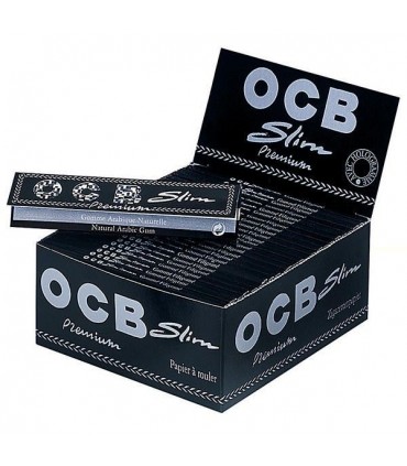Cartina OCB Nera Premium Slim conf. 50 libretti da 32 cartine