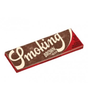 Cartina Smoking Brown Medium conf. 25 libretti da 50 cartine