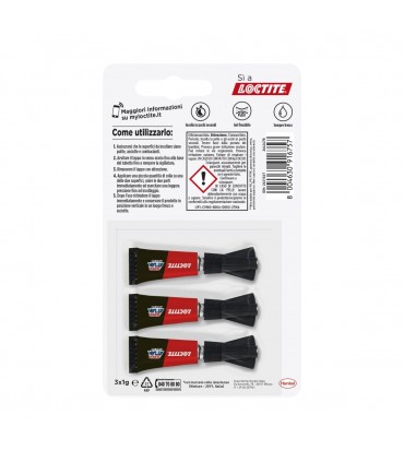 SUPER ATTAK POWER GEL BLISTER CON 3 TUBETTI DA 1GR