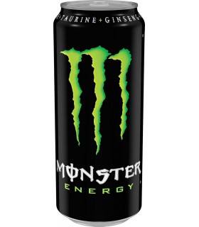 Bevanda Monster Energy GREEN CLASSIC Lattina da 500ml cartone da 12 pz.