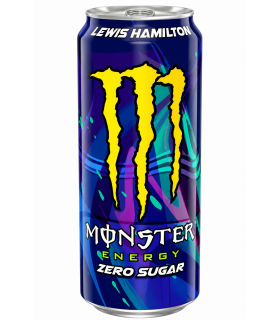 Bevanda MONSTER ENERGY LH44 LEWIS HAMILTON ZERO SUGAR 500 ml CARTONE DA 12 pZ.