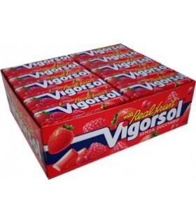 VIGORSOL REAL FRUIT SENZA ZUCCHERO STICK CONF. DA 40 PZ.