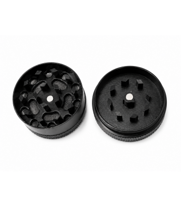GRINDER ROCKET TRITATABACCO DIAMETRO 30 MM. 3 PARTI IN METALLO CONF. DA 12 PZ.