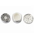 GRINDER ROCKET TRITATABACCO DIAMETRO 30 MM. 3 PARTI IN METALLO CONF. DA 12 PZ.