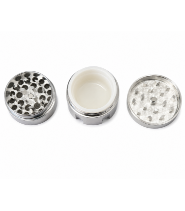 GRINDER ROCKET TRITATABACCO DIAMETRO 30 MM. 3 PARTI IN METALLO CONF. DA 12 PZ.