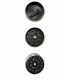 GRINDER ROCKET TRITATABACCO DIAMETRO 40 MM. 3 PARTI IN METALLO + SPATOLA CONF. DA 12 PZ.