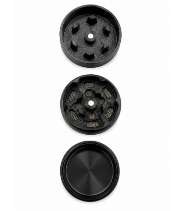 GRINDER ROCKET TRITATABACCO DIAMETRO 30 MM. 3 PARTI IN METALLO CONF. DA 12 PZ.