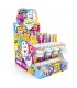 Lecca lecca sour potty con polverina frizzante 19g. expo 24 pz. ASSORTITI