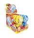 VENTILATORE MANUALE CON CARAMELLE ASSORTITE 12g. expo 12 pz. ASSORTITI
