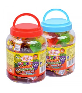 CARAMELLA DI GELATINA LIQUIDA DA SCHIACCIARE IN BARATTOLO 35GR DA 40 PZ
