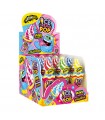LECCA LECCA ICE CREAM POP A FORMA DI CONO MINI CARAMELLE AI GUSTI FRAGOLA, MELA VERDE ,LAMPONE E LIMONE DA 45GR EXPO 12PZ
