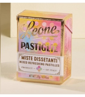 PASTIGLIE LEONE MISTE DISSETANTI IN SCATOLETTA DA 30G CONF. DA 18 PZ.