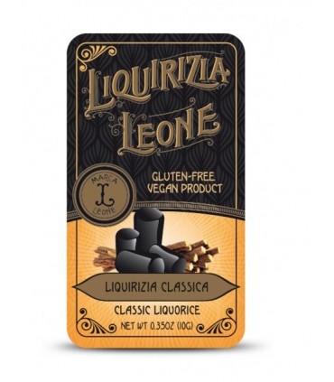 LIQUIRIZIA LEONE PURA LATTINA DA 10g. CONF. 24 PZ.